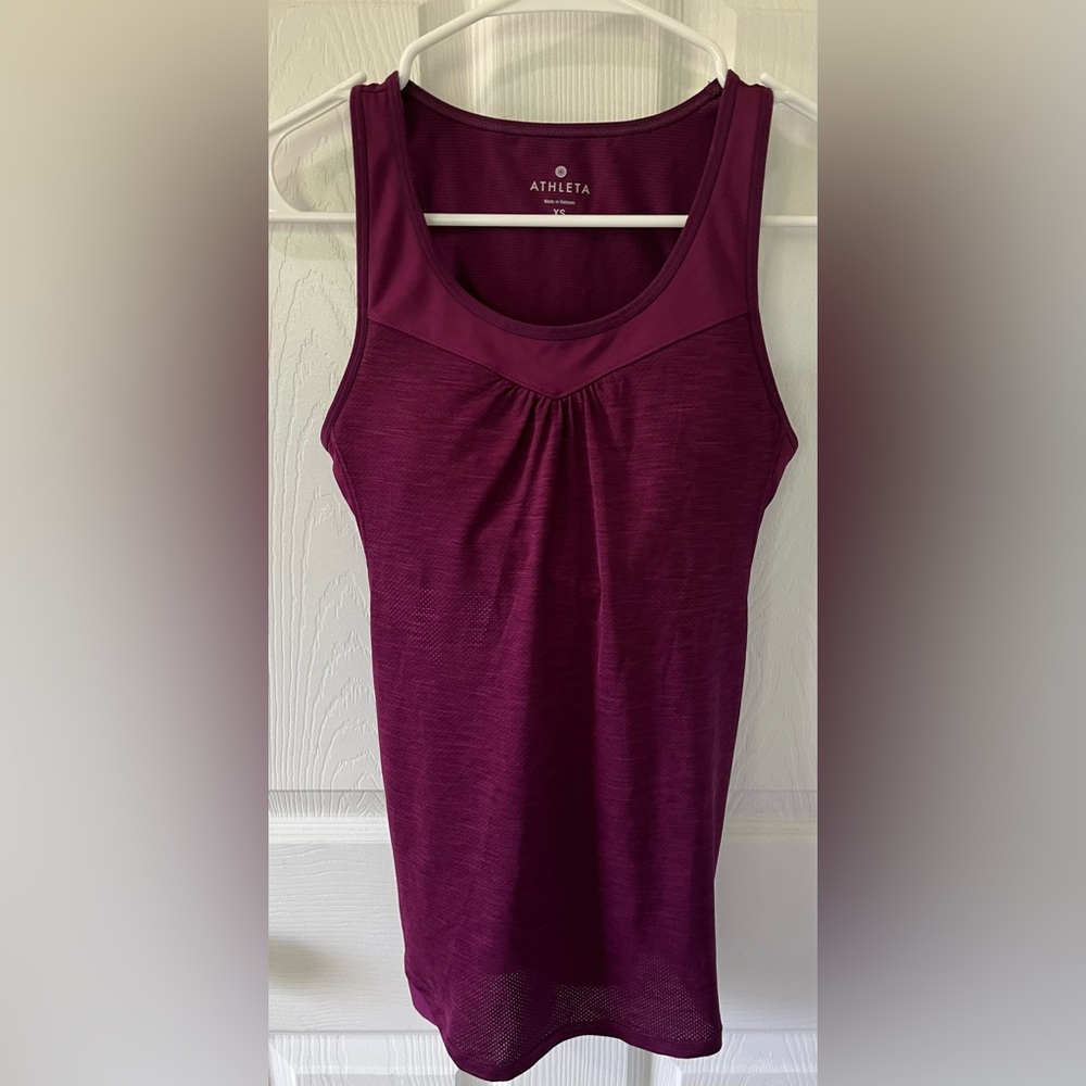 COPY - Athleta Supercharged Mesh tank/bra Sz XS